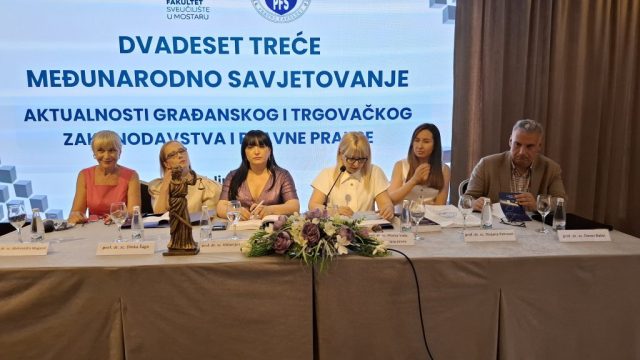 23. Međunarodno Savjetovanje Mostar