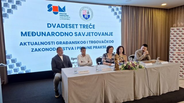 23. Međunarodno Savjetovanje Mostar