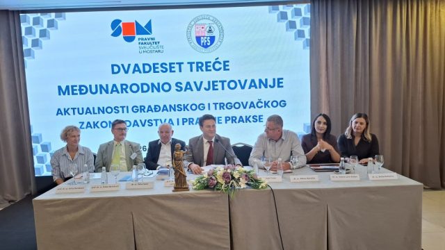 23. Međunarodno Savjetovanje Mostar